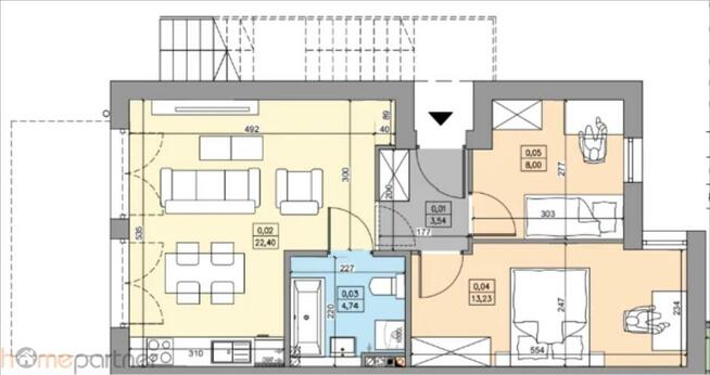 Mieszkanie Wrocław Psie Pole, Lipa Piotrowska, Kminkowa