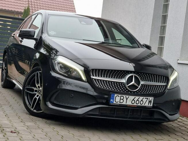 Mercedes A 200 AMG,Full Led,skóra,Kamera,Klimatronic,Parktronic,Serwis ASO,Oryginał!!