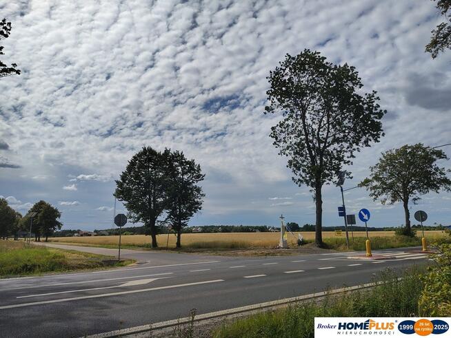 Działka przy DK 61 blisko Narwi 35 km od Warszawy