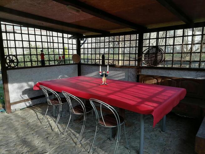 Działka rekreacyjna ROD nad strumykiem