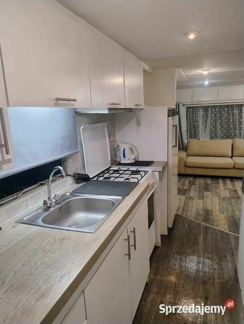 Sezonowy domek holenderski/angielski 3*8,4 możliwość i tra