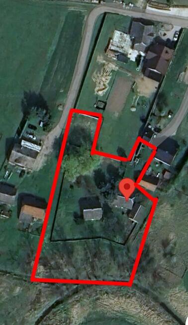 Sprzedam działkę z domem, 35 ar