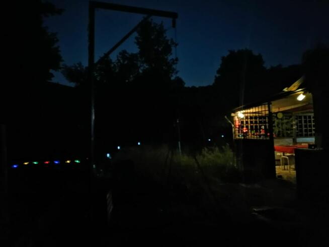 Działka rekreacyjna ROD nad strumykiem