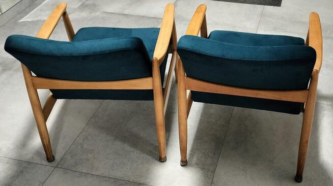 2 Fotele GFM-64 z 1965 r. (typ pm-0/300-188) odrestaurowane