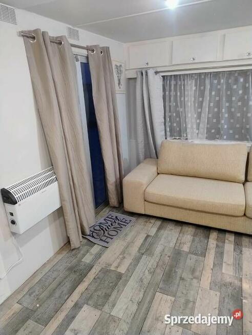 Sezonowy domek holenderski/angielski 3*8,4 możliwość i tra