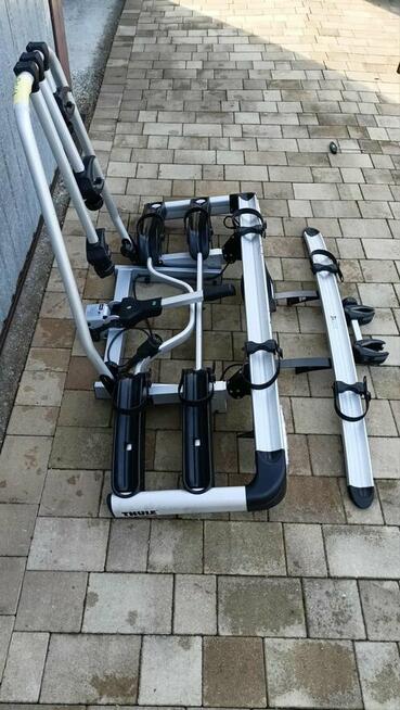 Bagażnik na hak Thule EC 909 G5 3 rowery+ dostawka 13 pin st