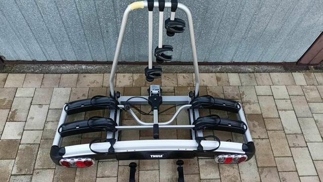 Bagażnik na hak Thule EC 909 G5 3 rowery+ dostawka 13 pin st