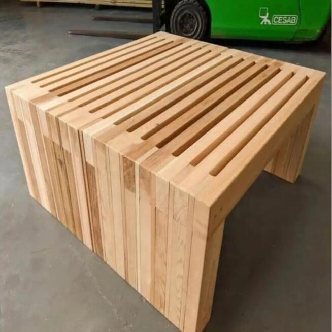 Ławka ogrodowa drewniana