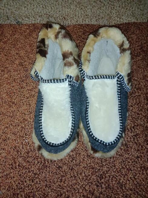 Kapcie Góralskie Bardzo Cieple