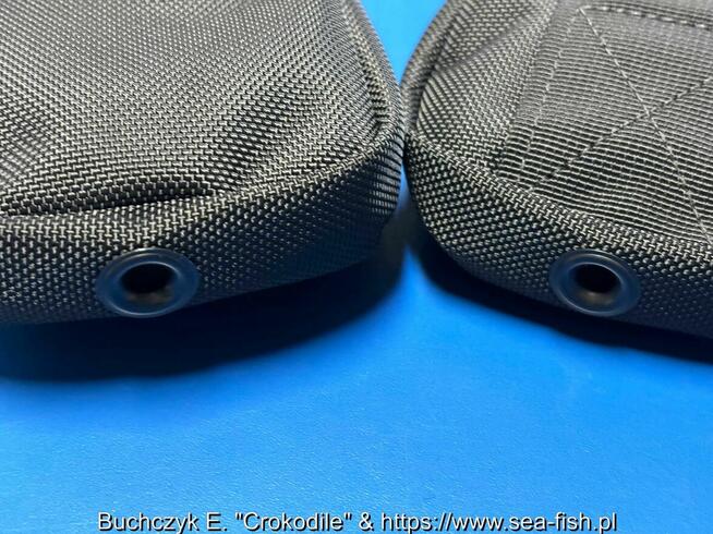 Kieszenie trymujące - para (2 kg balastu do kieszeni)