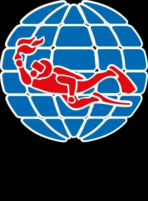 Nurkowa flaga PADI o wym. 250x100 cm