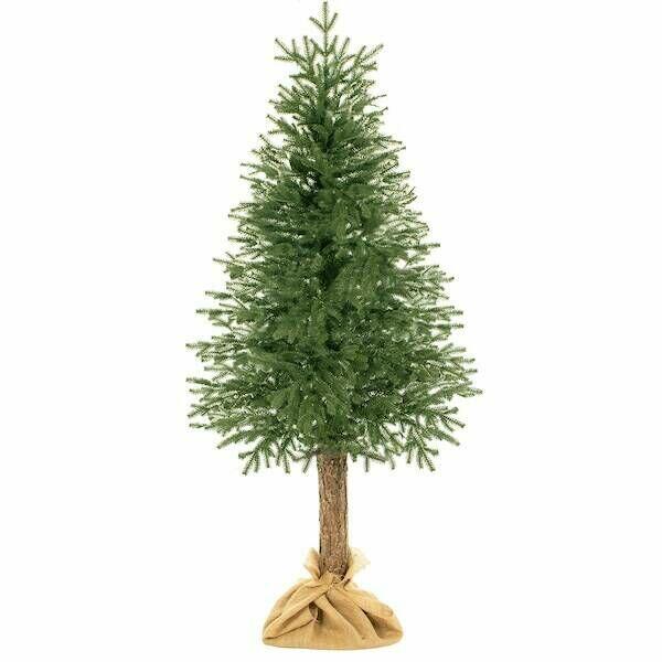 Stylowe choinki na pniu – gotowe na świąteczne dekoracje