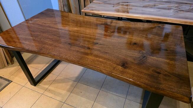 stół orzech włoski 170x90 lite drewno