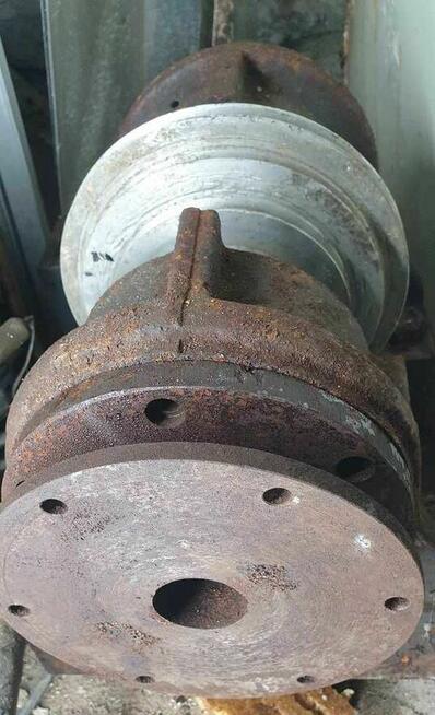 Łoże tokarni własnego projektu