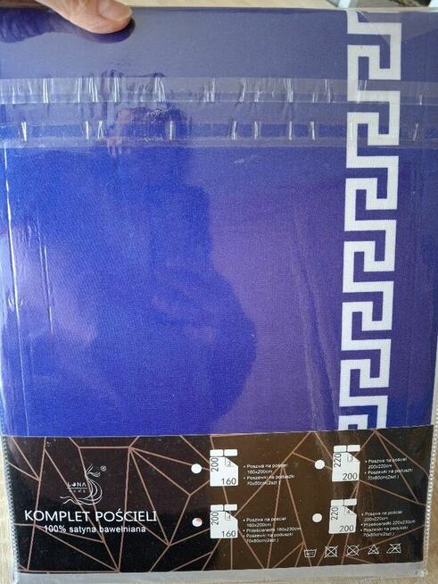 Nowa pościel 160x200 z prześcieradłem LONA