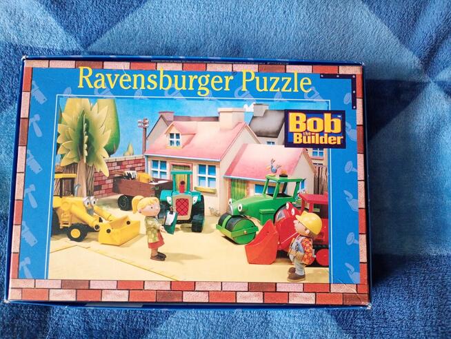 Puzzle Bob Budowniczy 2 x 20 elementów + 3 gratisy.