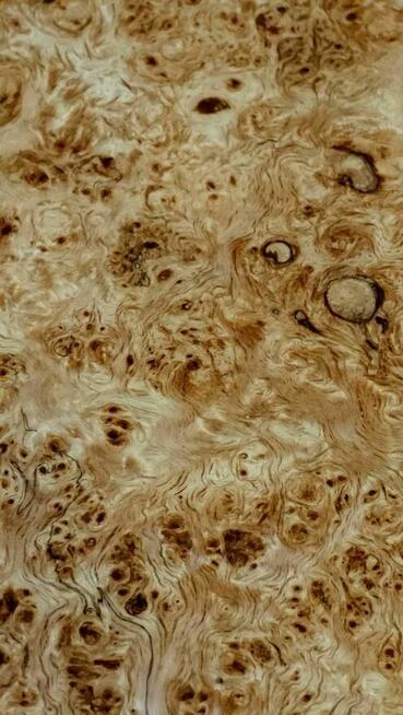 Konsola z czeczoty topoli żywica