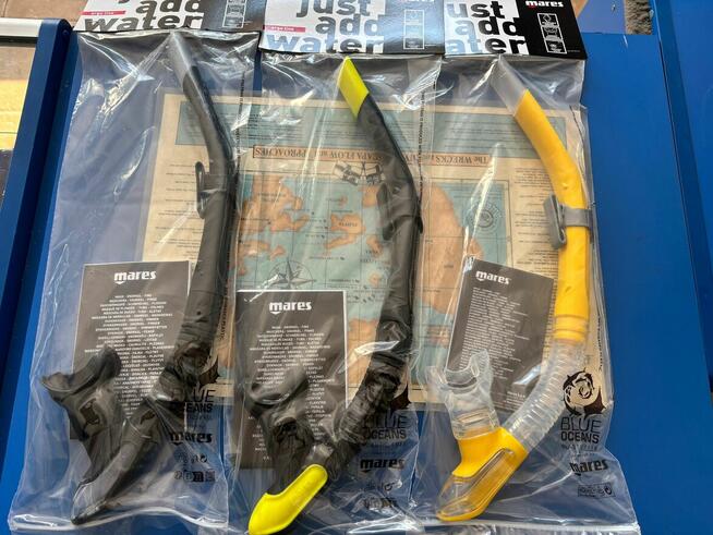 Fajka Nurkowa Maresa ERGO FLEX z zaworkiem dolnym