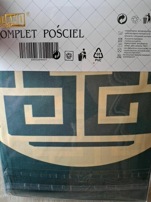 Nowa pościel 160x200 z prześcieradłem MILANO