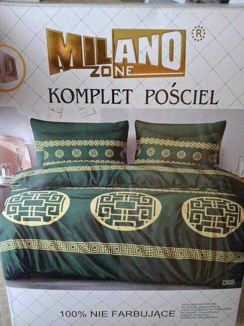 Nowa pościel 160x200 z prześcieradłem MILANO