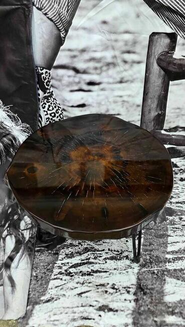 Stolik kawowy z plastra PROMOCJA