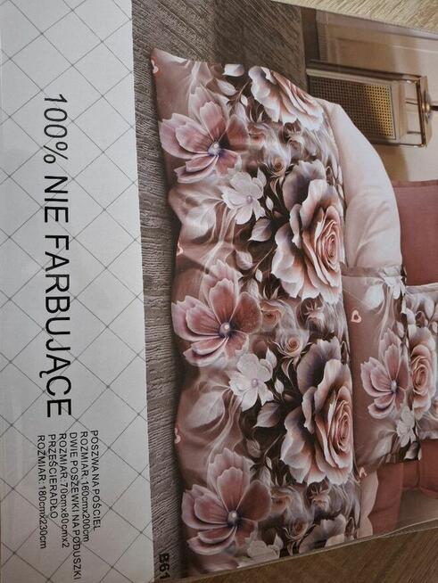 Nowa pościel 160x200 z prześcieradłem MiLANO