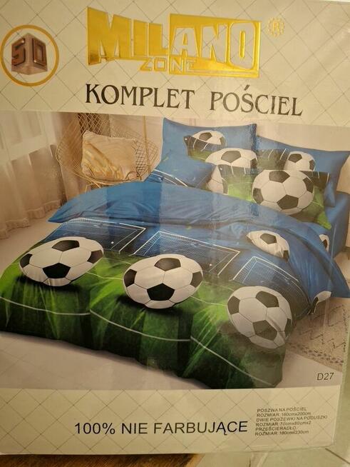 Nowa pościel piłka nożna 160x200