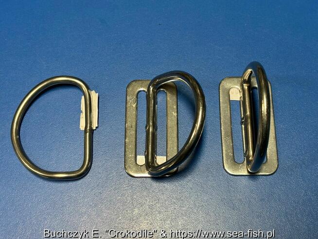 B-ring 45 stopni lub 90 stopni lub D-ring wygięty