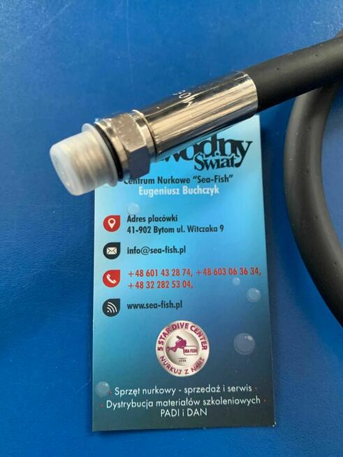 Wąż HP do manometru gumowy 80 cm