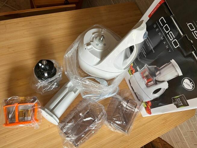 Wyciskarka wolnoobrotowa Caso SJW400 W Produkt niekompletny