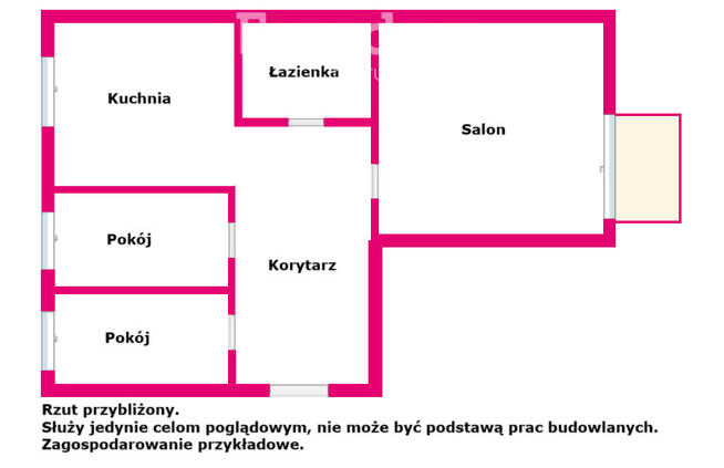 Przestronne mieszkanie dla rodziny
