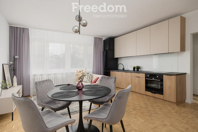 2 pokoje + gabinet, odświeżone, przy Metrze