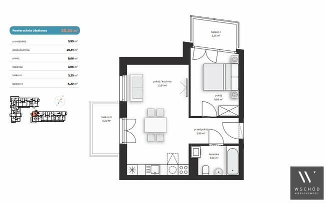 Mieszkanie Kraków Prądnik Biały