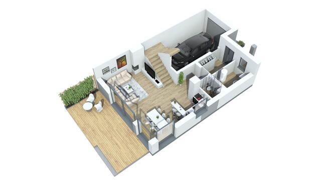 Nowy Bliżniak inwestycja w Dzierżążnie