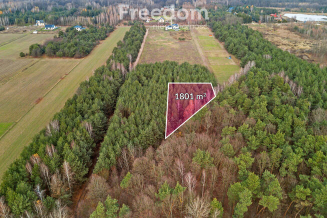 Działka 1801 m2 W Bartoszówce Gmina Żabia Wola