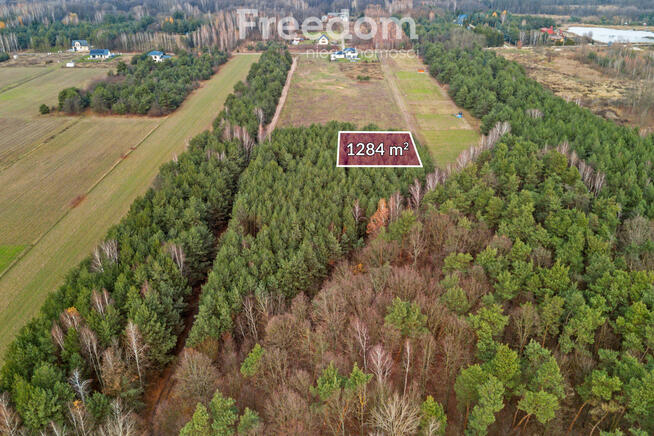 Działka budowlana 1284 m2 Bartoszówka, Żabia Wola