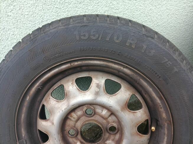 Felgi stalowe z oponami 4x100 Kia Picanto