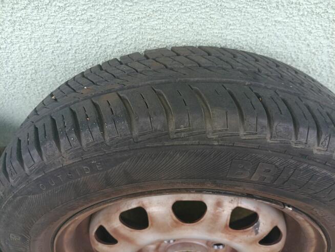 Felgi stalowe z oponami 4x100 Kia Picanto