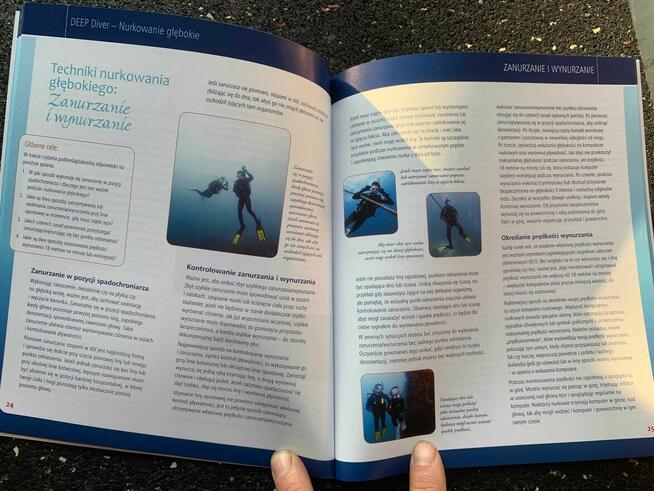 Nurkowa Książka / Podręcznik – Nurkowanie głębokie PADI