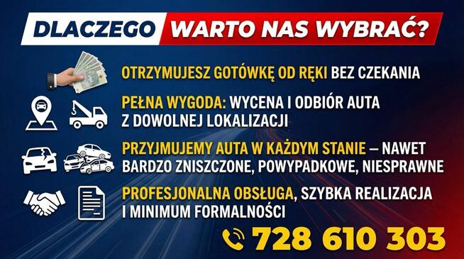 Skup aut złomowanie Katowice.