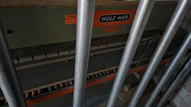 holz-her 1401 okleiniarka płyta wiórowa holzher 1401