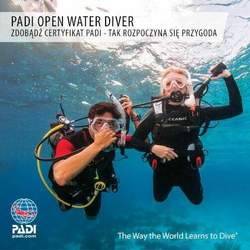 ELearning na kurs nurkowania PADI Open Water Diver