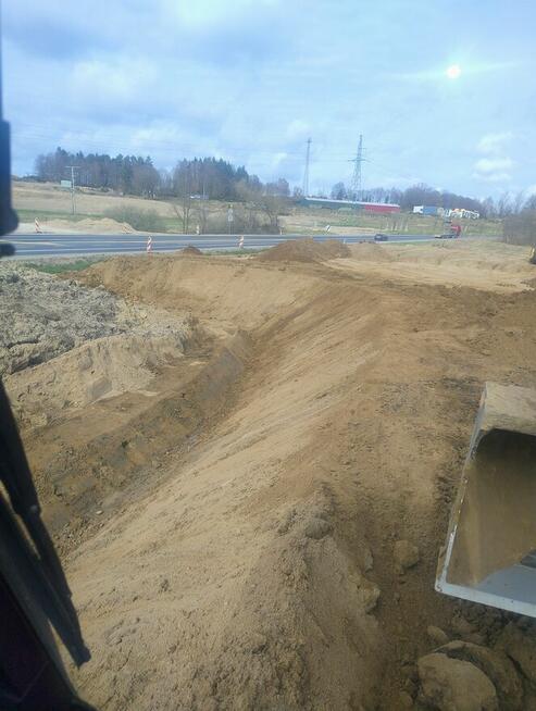 Wynajmę. Koparki kołowej z systemem GPS, wykopy , niwelacje