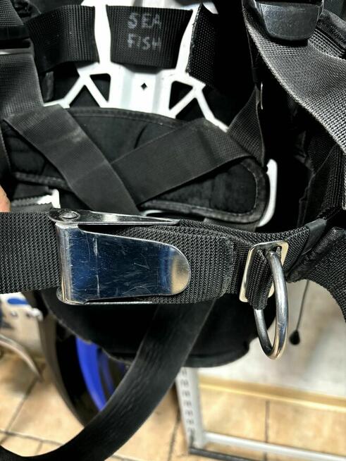 D-ring / B-ring 45 i 90 stopni do nurkowania (po 1 szt.)