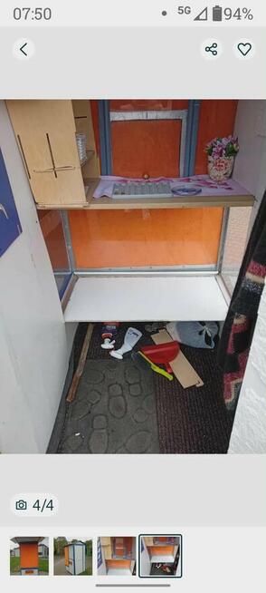 Witam sprzedam budkę na obwarzanki zamykana