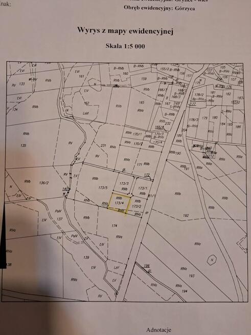 Sprzedam działkę rolną