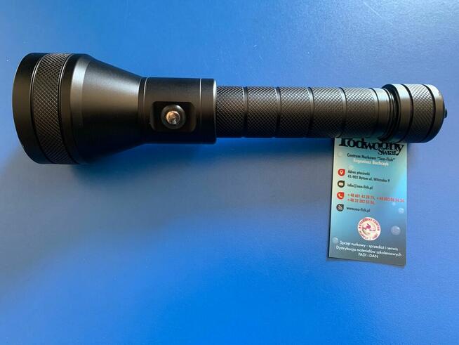 Latarka nurkowa H-17 z akumulatorem i ładowarką 3800 lm