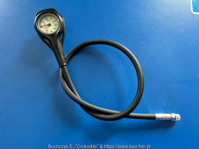 Manometr Tec Line Evo wraz z wężem kompletny