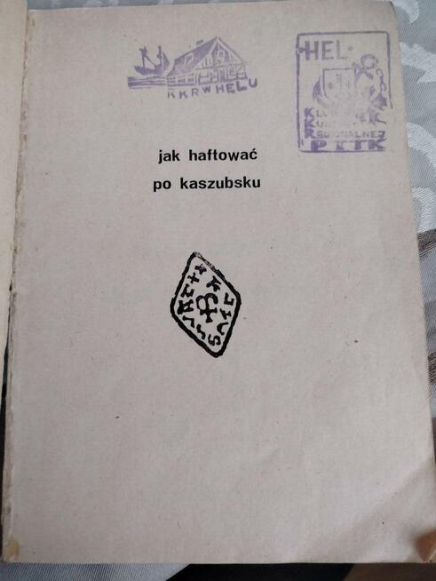 Jak haftować po kaszubsku Barbara Rezmer