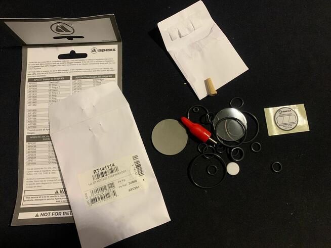 Serwis Automatu nurkowego I i II stopień + Octopus